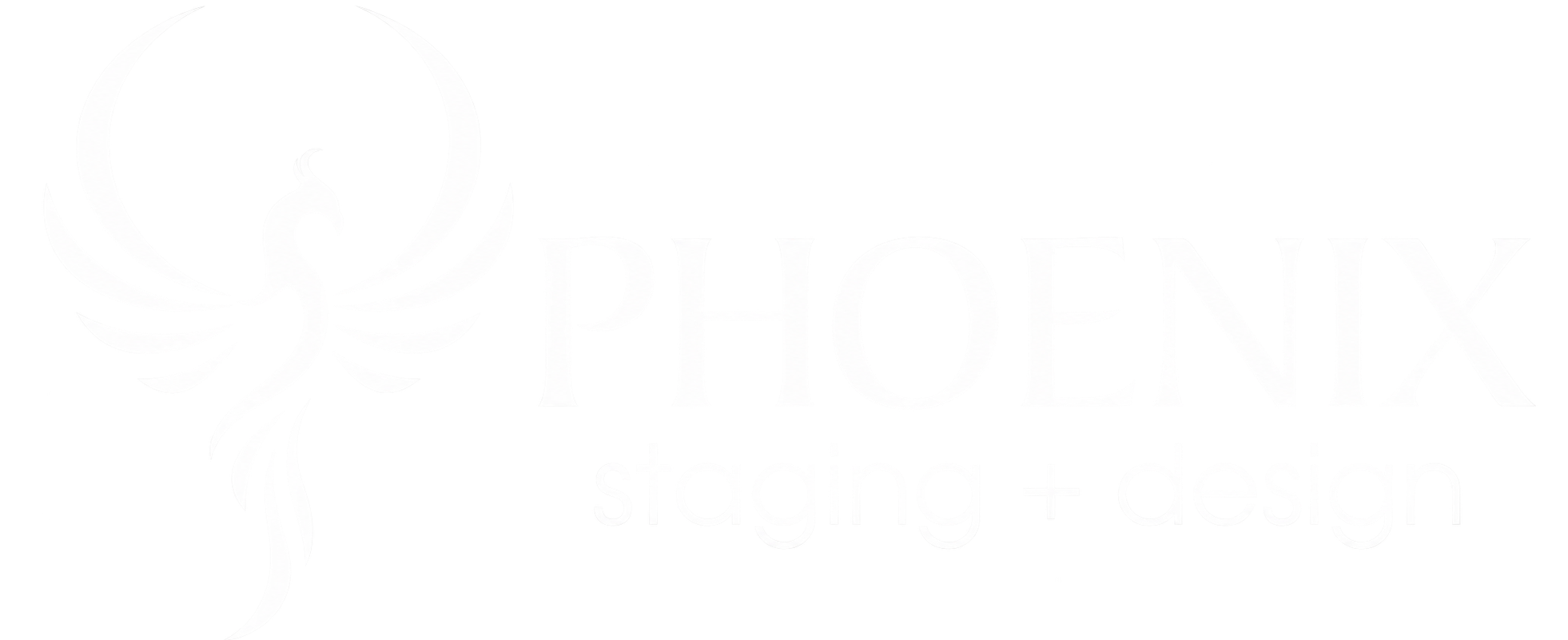 Phoenix Staging + Design logo